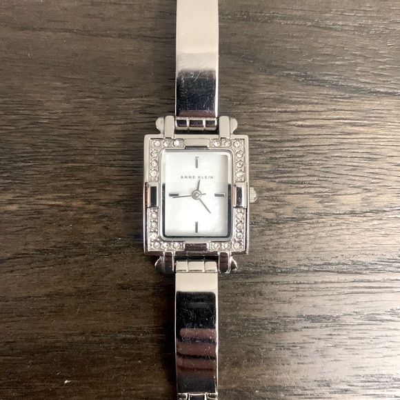 Square Faced Anne Klein Watch - Picture 1 of 4